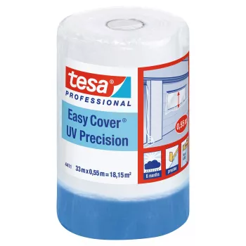 tesa Easy Cover zaštitna folija s ljepljivom trakom 33m x 550mm (04411-00002-00)