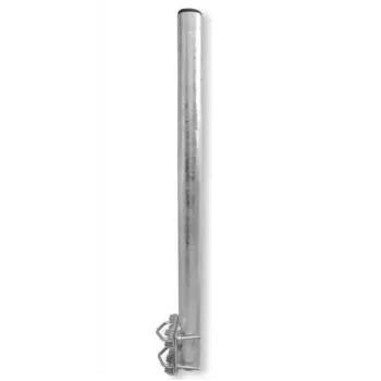 WEISS BIJELA MAV7548 produžetak stupa 75 cm - promjer 48 mm, pocinčani čelik (39060)