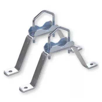 WEIß BIJELA MHZ1560 set zidnog nosača, čelik, 15 cm (39061)
