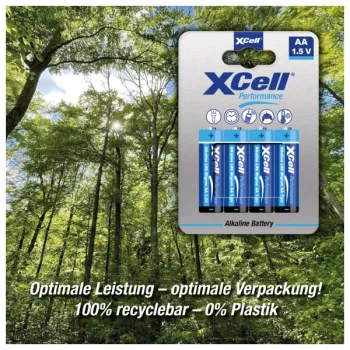XCell Mignon AA alkalno-manganska baterija LR6 1.5V 136150