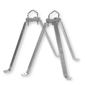 WEIß BIJELA MHZ4060 set zidnog nosača, čelik, 40cm (39064)