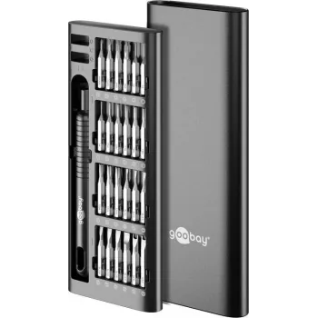 Goobay 77835 Set odvijača s 48-dijelnim setom preciznih bitova