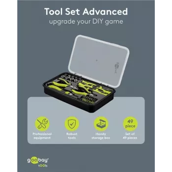 Goobay Advanced 49-dijelni set preciznog alata za popravak elektronike 77846