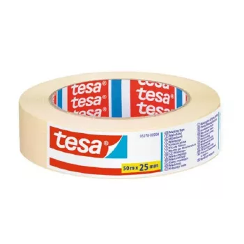 tesa Economy 05278-00000-03 traka za maskiranje, bijela, 50 m x 25 mm