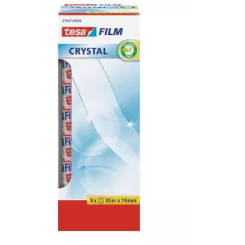 tesa 57947-00000-01 tesafilm® prozirna ljepljiva traka, 33 m x 19 mm, 8 rola