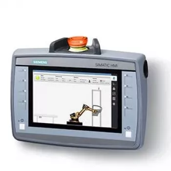 Siemens SIMATIC HMI KTP700F Mobile 7 inch TFT dodirna ploča s PROFINET, IP65, sigurnosno zaustavljanje i tipke za potvrdu 6AV21252GB230AX0