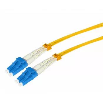 Tecline HD Singlemode OS2 LC Duplex na LC Duplex optički patch kabel, 9/125 µm, žuti, 5 m 799LL05