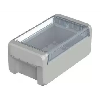 BOPLA Euromas II zidno kućište, polikarbonat, svijetlo siva (RAL 7035), 60 x 80 x 151 mm, IP65, IK07 96023125