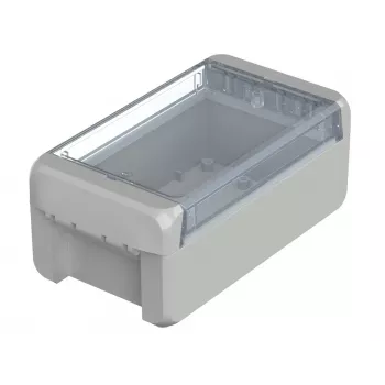 BOPLA Euromas II zidno kućište, polikarbonat, svijetlo siva (RAL 7035), 60 x 80 x 151 mm, IP65, IK07 96023125