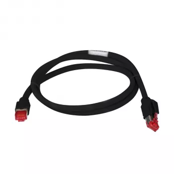 EFB Elektronik Cat.7 S/FTP LSZH patch kabel, RJ45, crni, 0,15 m K0700SW.0,15