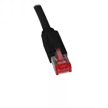 EFB Elektronik Cat.7 S/FTP LSZH patch kabel, RJ45, crni, 0,15 m K0700SW.0,15
