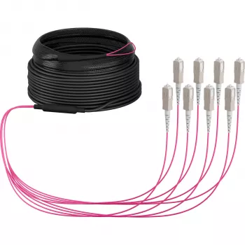 EFB Elektronik trunk kabel U-DQ ZN BH OM4 8G 1x8 SC-SC 30m Dca LSZH O8321S30OM4
