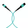 EFB Elektronik MPO-PLUS utičnica na MPO-PLUS utičnicu OM3 12-vlaknasti tip B LSZH aqua patch kabel, 10 m MPOF12MPOFOM3-10