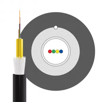 INFRALAN U-DQ(ZN)BH OM3 4G (1x4) Eca 3000N LSZH crni 7,5mm optički kabel 54504D1E-CPR