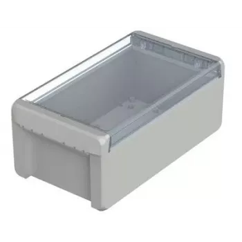 BOPLA EUROMAS II zidno kućište, polikarbonat, svijetlosivo (RAL 7035), 231 x 125 x 90 mm, IP65, IK07 96025235