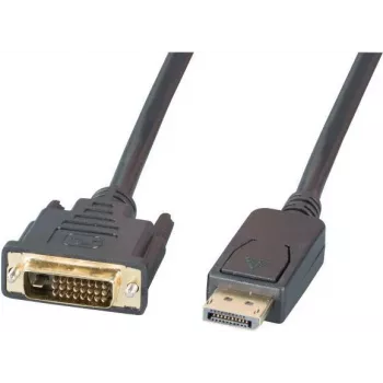 EFB Elektronik DisplayPort na DVI-D kabel, 2 m, crni, zaliveni, vijci s narezanom glavom K5564SW.2