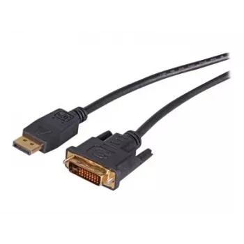 EFB Elektronik DisplayPort na DVI-D kabel, 2 m, crni, zaliveni, vijci s narezanom glavom K5564SW.2