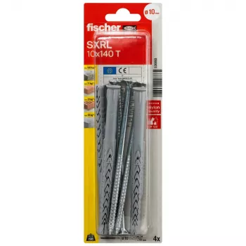 Fischer SXRL 10 x 140 T K NV dugi tipl s vijkom s upuštenom glavom, 1 set (536193)