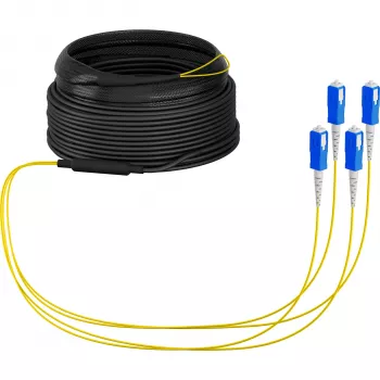EFB Elektronik trunk kabel U-DQ ZN BH OS2 4E 1x4 SC-SC 20m Dca LSZH - optički kabel - 20 m O8301S20OS2