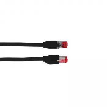 EFB Elektronik Cat.7 S/FTP LSZH patch kabel, RJ45, 1,5m, crni K0700SW.1,5