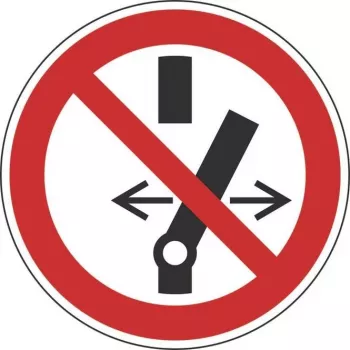 HEIN Industrieschilder znak zabrane Ne uključuj ASR/ISO magnetska folija okrugli 100mm (27546)