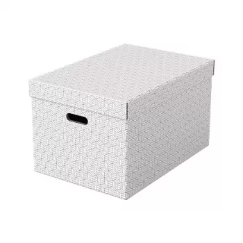 Esselte kutija za pohranu Home L, set od 3, bijela, 628286