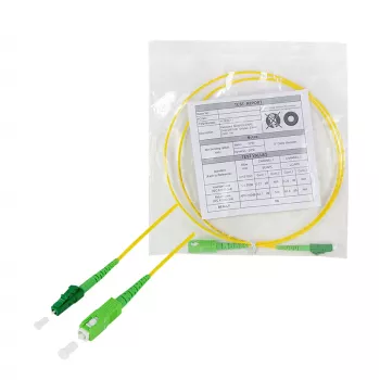 LogiLink FPSLS11 jednomodni 9/125 optički patch kabel SC/APC na LC/APC, 100 m, žuti