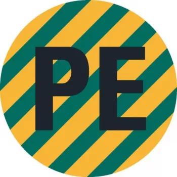 HEIN 172023 PE etiketa za označavanje vodiča, PET, samoljepljiva, žuto-zelena, 4 x 12 mm, 1000 etiketa po roli