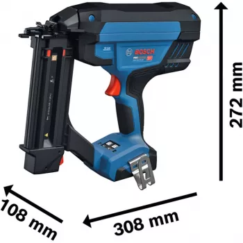 Bosch Professional GNH 18V-50-2M akumulatorski 18 V pištolj za čavle (solo alat, plavo-crni)