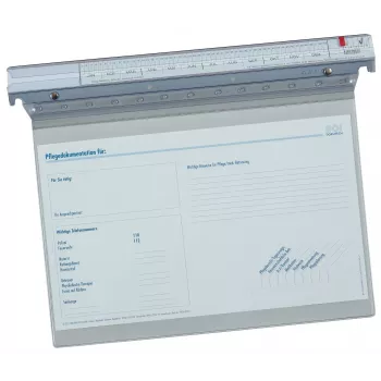 BOI Dokutech Patient Documentation Hanging File Folder Signal-Line Plastic Grey 2 x Commercial Filing Mechanism (9208-00535)