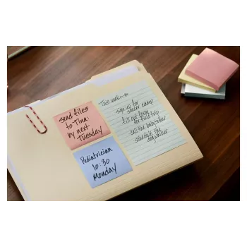 3M Post-it Recycling Notes 655-1RPT-N, 127 x 76 mm, ljubičaste, 100 listova, 100% reciklirani papir