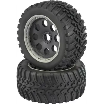Reely 1:6 buggy kompletni kotači V-blok 6 krakova crni 1 kom (RE-6478860)
