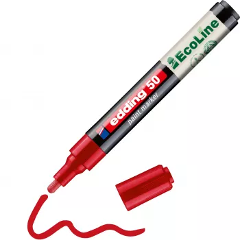 Edding 50 EcoLine lak marker crveni 2-3 mm 4-50-002