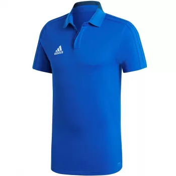 adidas Condivo 18 pamučna polo majica plava CF4375 S