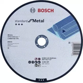 Bosch Standard for Metal 2608619769 rezna ploča 180 mm x 3 mm x 22,23 mm, aluminijev oksid, 1 komad