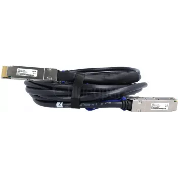 BlueLAN P08242-001 kompatibilni 200G QSFP56 na 2x100G QSFP56 InfiniBand HDR DAC breakout kabel, 1m, pasivni, 26 AWG P08242-001-BL