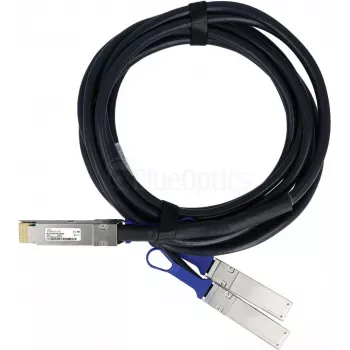 BlueLAN P08242-001 kompatibilni 200G QSFP56 na 2x100G QSFP56 InfiniBand HDR DAC breakout kabel, 1m, pasivni, 26 AWG P08242-001-BL