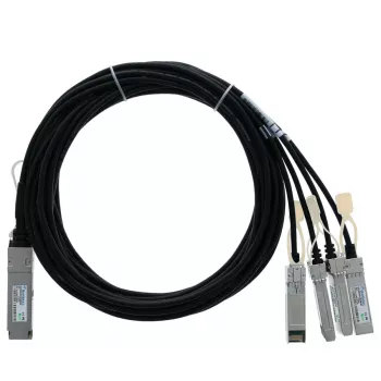 BlueLAN 40G QSFP na 4x10G SFP+ pasivni Direct-Attach-Breakout kabel, 2m, AWG30, IBM-kompatibilan (BN-QS-SP-CBL-2M-IB-BL)