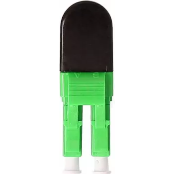 BLUELAN BlueOptics optički Loopback adapter OM5 50/125µm multimode LC/UPC duplex, limeta zelena, keramički ferula, -40°C do +85°C (BOLBLCOM5)