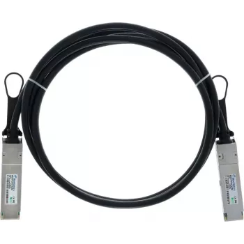 BlueLAN 400G QSFP112 Direct Attach bakreni kabel, 0,5 m, kompatibilan s Amphenol NJAAKK-0006 NJAAKK-0006-BL