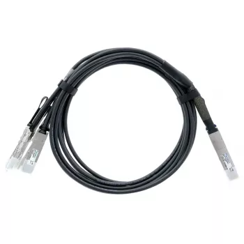 BlueLAN 400G QSFP-DD na 4x 100G QSFP56 Direct Attach breakout kabel, 2m, pasivni, AWG26, kompatibilan s Arista (CAB-D-4Q-400G-2M-BL)