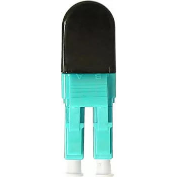 BLUELAN BlueOptics OM3 LC/UPC duplex multimode optički loopback adapter, aqua, keramički ferula, -40°C do +85°C BOLBLCOM3