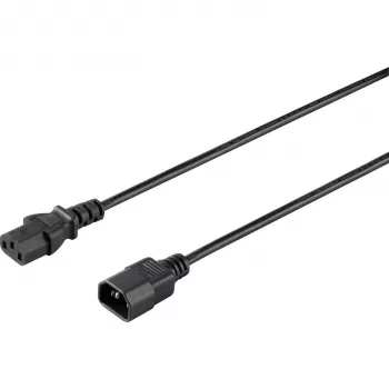 Sygonix SY-5042704 priključni kabel za uređaje, CEE 7/7 na IEC C13, 1,5 m, crni