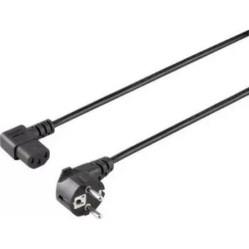 Sygonix SY-5042710 Cold Device Power Cable CEE 7/7 to IEC C13 2 m Black