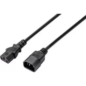 Sygonix SY-5044234 produžni kabel za hladne uređaje, C14 na C13, 3,5 m, crni