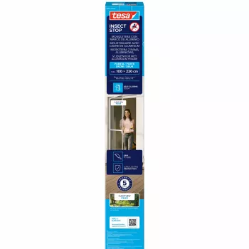 tesa Insect Stop vrata s mrežom protiv muha, bijela, 1,0 x 2,2 m (55192-00100-00)