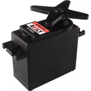 Reely Standard-Servo analogni servo, plastični zupčanici, JR konektor (RE-6751239)