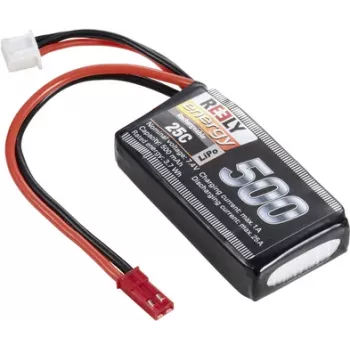 Reely LiPo baterija 7,4 V 500 mAh 2S 25C Softcase s BEC konektorom RE-7851726