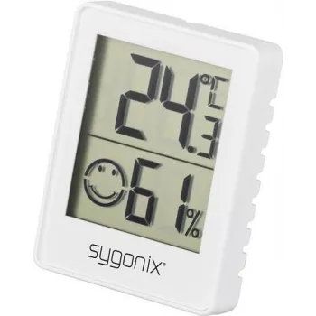Sygonix SY-5267052 digitalni termo-higrometar, bijeli