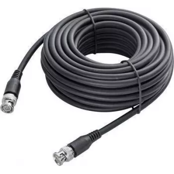 Sygonix SY-4714546 Video Extension Cable BNC Male to BNC Male 1m Black